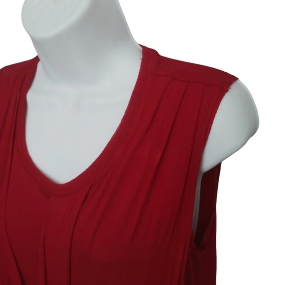 Altitude Red Vertical Layered T-shirt S - Picture 5 of 8